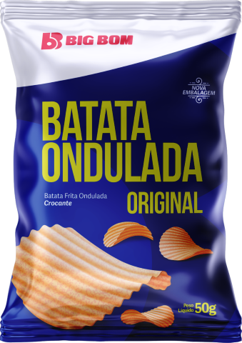 Batata Ondulada Original Big Bom 50g