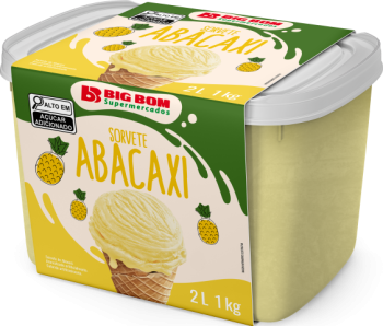 Sorvete BIg Bom Abacaxi