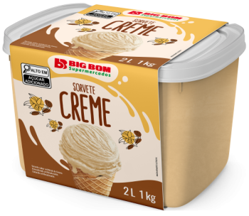 Sorvete BIg Bom Creme
